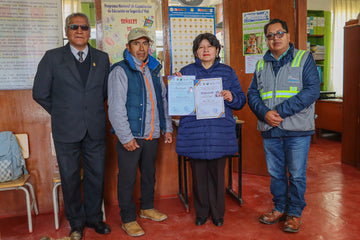 Caylloma fortalece su educación con apoyo del Comité de Gestión y MIBSAC